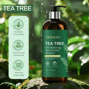 Champú Greenlem Refrescante con Aceite de Árbol de Té para Cabello Graso, Limpieza Profunda del Cuero Cabelludo, Reduce la <span class=keywords><strong>Caspa</strong></span> y las Raíces Escamosas y con Picazón - Product Image 6