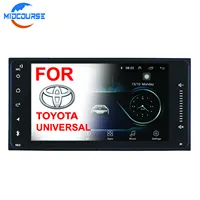 2 Din Android 10.1 Universal Car Multimedia Player Car Radio Player Stereo for toyata VIOS CROWN CAMRY HIACE PREVIA COROLLA RAV4