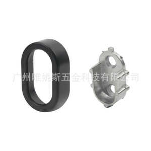 Wardrobe Hanging Rod Support <b>Bracket</b> Zinc Alloy Black Wall Mount Non Detachable Clothes Rod Fixing Hardware Accessory - Product Image 1