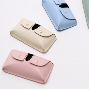 Cross-border PU leather <b>pet</b> comb case, beauty comb, cleaning <b>brush</b> storage bag, PU leather straight comb protective cover - Product Image 4
