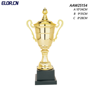 Copa <span class=keywords><strong>de</strong></span> trofeo <span class=keywords><strong>de</strong></span> metal dorado clásico al por mayor <span class=keywords><strong>de</strong></span> fábrica Elor para competición deportiva <span class=keywords><strong>de</strong></span> estudiantes Premio <span class=keywords><strong>ABC</strong></span> Opciones <span class=keywords><strong>de</strong></span> tamaño compacto - Product Image 2