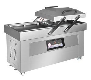 Máquina de Envasado al Vacío Industrial de Doble Cámara para <span class=keywords><strong>Carne</strong></span>, Pescado y Otros Alimentos en China - Product Image 4