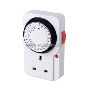TE-22A 13A UK Type 24hours Mechanical Time <strong>Switch</strong> <strong>Timer</strong> <strong>Socket</strong> Plug In <strong>Timer</strong> <strong>Socket</strong> - Product Image 1
