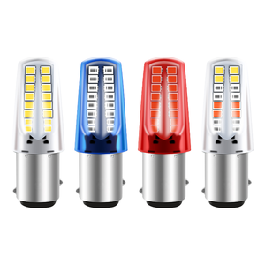 Ampoule LED de freinage, clignotante, de signalisation, 12V T10 32SMD IP68, étanche, blanc froid, universelle, pour voiture, neuve - Product Image 1