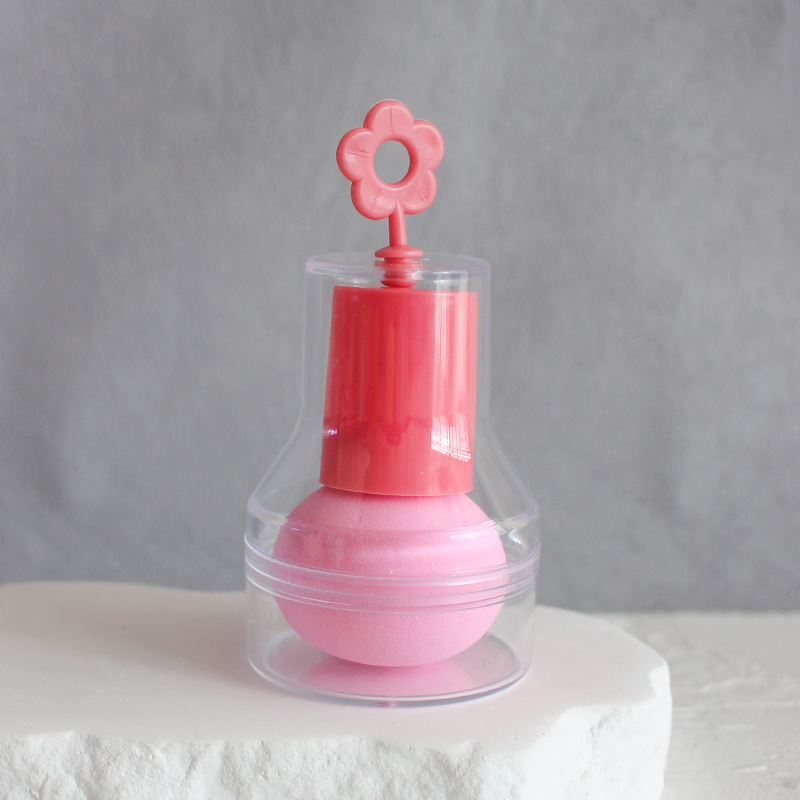 Boîtier rose transparent