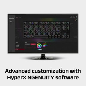 100% Original Wholesale Price in Stock Kingston Hyperx Alloy Origins Core Tenkeyless RGB LED Gaming Keyboard (Red/Aqua) - Product Image 1
