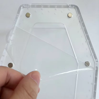 Terrarium en acrylique transparent en forme de cercueil pour l'élevage d'insectes, d'araignées et de geckos – Boîtier en acrylique au design personnalisé