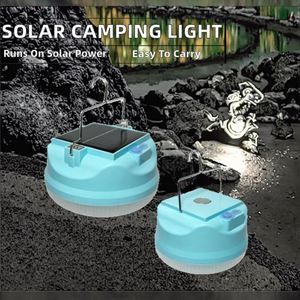 Projecteur rechargeable super lumineux, lampe LED portable à énergie solaire pour la maison, éclairage d'urgence mobile, ABS pour le camping en plein air - Product Image 2