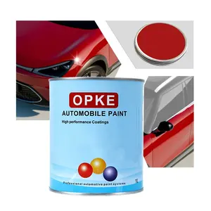 2K Acrylic Metallic Clear Spraying Coating Car Paint Red Powder Pigment Automotive Refinish Body Filler