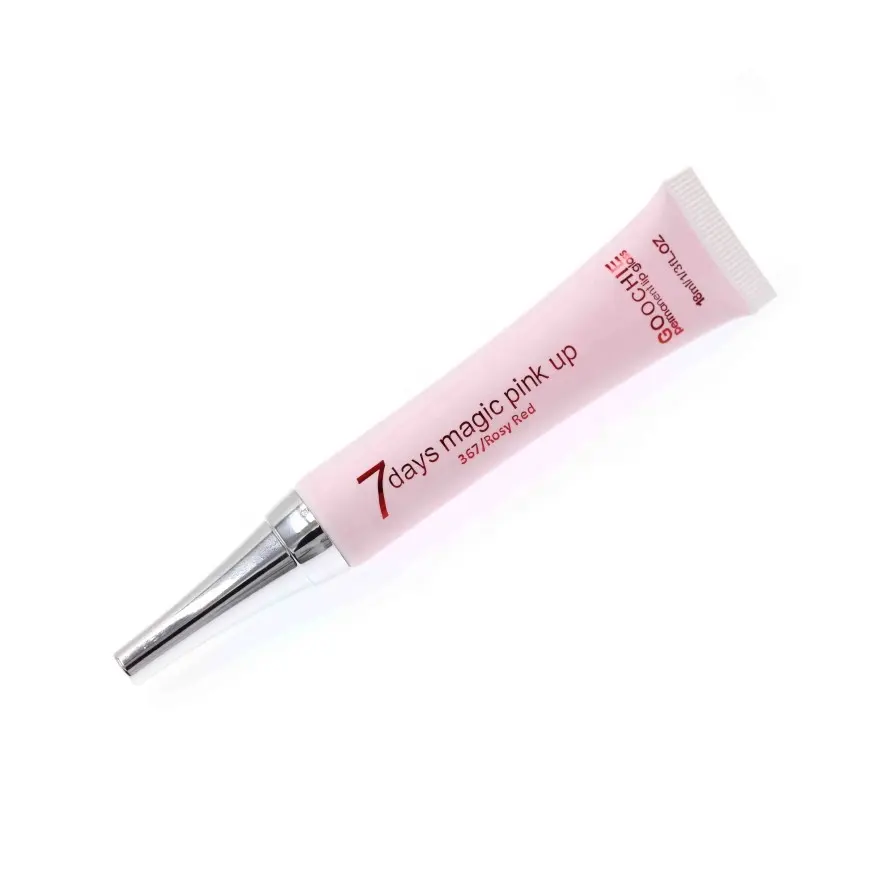 Goochie 7 Tage Magic Pink Up Lip Enhancement Cream für Lippen feucht und Red Charm Lip gloss