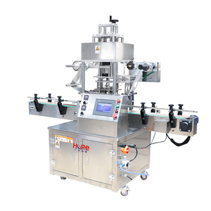 Machine de thermoscellage à rouleaux en acier inoxydable à 2 têtes, certifiée CE, pour bouteilles, bouchons, verres, canettes, produits chimiques - Product Image 6