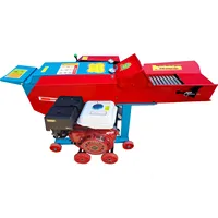 Broyeur de fourrage électrique triphasé en acier inoxydable 304 pour maïs et herbe, coupe-fourrage horizontale, déchiqueteuse de paille