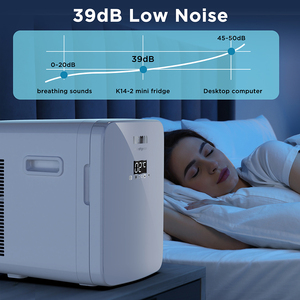 Mini <span class=keywords><strong>Nevera</strong></span> Portátil KEMIN para Auto, Refrigerador Pequeño sin Compresor, Ideal para Dormitorio o Auto - Product Image 6