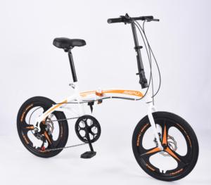 Vélo pliant pour adultes <span class=keywords><strong>de</strong></span> 20 pouces à 7 vitesses, frein à disque, fourche en acier, vélo <span class=keywords><strong>de</strong></span> <span class=keywords><strong>ville</strong></span> pour hommes et femmes, capacité <span class=keywords><strong>de</strong></span> charge <span class=keywords><strong>de</strong></span> 150 kg - Product Image 1
