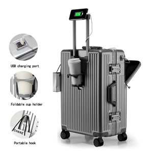 Vali nhôm, túi du lịch, vali cabin, vali kéo có bánh xe, chất liệu PC ABS dành cho nữ - Product Image 2