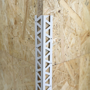 Profilé d'angle en PVC pour cloison sèche, plastique, 1-1/4'', profilé d'angle en vinyle pour plâtre, pour mur en plaque de plâtre, intérieur - Product Image 4