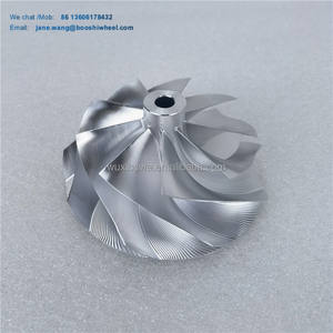 Rueda de compresor de rotación estándar, rueda de palanquilla de 62x76mm, fresado de 880693 puntos para Turbo de rendimiento, envío gratis - Product Image 2