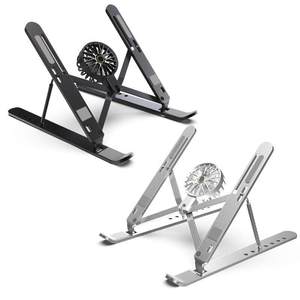 New N3- Laptop Stand with Cooling Fan Adjustable Foldable Height Vertical Aluminum Alloy <b>Bracket</b> From China - Product Image 5