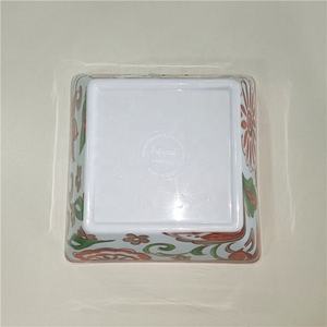 Bol à collation carré Super blanc de pouces, prix d'usine, bol à fruits carré de qualité alimentaire bon marché, bol à salade en plastique - Product Image 6