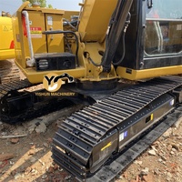 7t 8t a utilisé la mini excavatrice d'occasion 307 308 excavatrice de CAT pelle importée d'occasion à bas prix