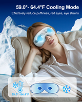 Phenitech Kalt- und Warmkompressen-Augenschutz Massage-Maske Elektrische Augenmassage mit Musik