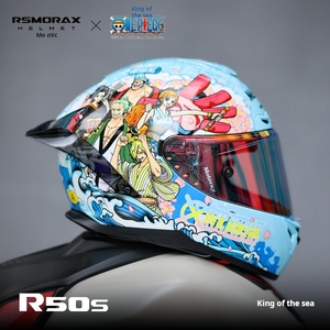 Motorax R50s Koi Starry <span class=keywords><strong>Sky</strong></span> Đen Full-Face Xe Máy Mũ Bảo Hiểm Cho Nam Giới Và Phụ Nữ ABS Nhanh Chóng Phát Hành Đóng Cửa Bốn Mùa Sử Dụng - Product Image 2
