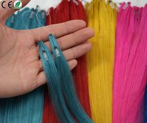 Extensiones de Cabello con Microperlas, Extensiones de Cabello Humano con Hilo de Pesca, Extensiones de Cabello con Plumas H6, Extensiones de Cabello con Anillo Nano - Product Image 1