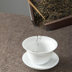 Caja <span class=keywords><strong>de</strong></span> Té Ecológica <span class=keywords><strong>de</strong></span> Bambú con Bandeja para Pastel, Cuchillo para Té, Aguja y Placa para Abrir Cajas, para Té Pu'er, Café y Espresso - Product Image 6