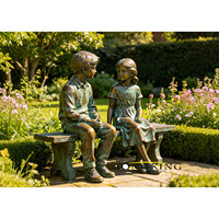 Statue de la déesse Diana en bronze patiné antique 3D sur mesure grandeur nature, cerf en métal moulé, pour extérieur, parc, villa, jardin