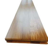 Plancher en bambou massif JOYE, 15 mm, couleur charbon, design traditionnel, installation flottante, pour usage hôtelier, qualité/concret, garantie 1 an