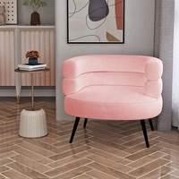 Canapé chaise aile or luxe pas cher meubles nordiques moderne en gros salon accent métal salle à manger velours salon canapés chaises