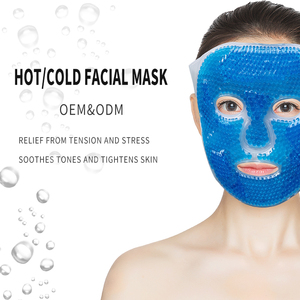 Paquete de máscara facial reutilizable al por mayor máscara de cuentas de gel facial compresa fría y caliente máscara de hoja de PVC <span class=keywords><strong>para</strong></span> mujer OEM ODM - Product Image 4
