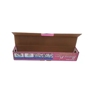 Manufacturers Custom Logo Aluminum Foil Paper Food Packing Packaging box for bake