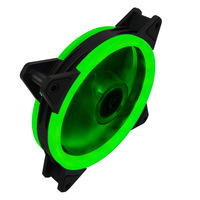 OEM Dual Aurora Ventilateur de boîtier coloré ultra silencieux Ventilateur de boîtier d'ordinateur 12cm Ventilateur RVB silencieux à 120mm Refroidisseurs de processeur Radiateur à double ouverture