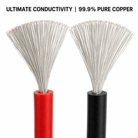 Fil électrique en silicone flexible résistant à la chaleur pour four et appareils haute température, homologué 600V