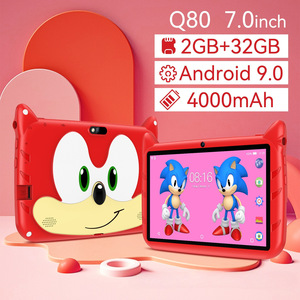 Tablette pour enfants Q80 7 pouces, 4 Go 64 Go, Android 13, WiFi, tablette éducative pour enfants avec étui - Product Image 2