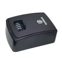 Coffre-fort à combinaison Secure Key XL, robuste, pour extérieur, à fixer au mur, boîte de sécurité pour clés, grand espace de rangement interne pour la maison