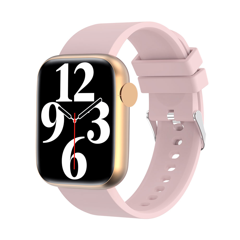 T13-NFC-sport-smart-watch สีชมพู