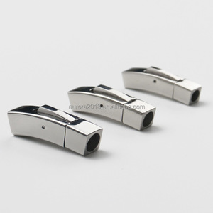 Nhà Cung Cấp Bán Buôn Tùy Chỉnh Bajonet Clasp Thép Vuông 4Mm Hexagon Da Chuỗi Khóa DIY Trang Sức Phụ Kiện Fastener - Product Image 4