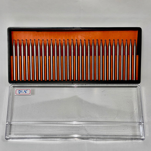 Tige de meulage à pointe diamantée montée sur mandrin de 3 mm, OEM personnalisé, haute dureté, longueur de 45 mm, pour outils de meulage et d'ébavurage de précision - Product Image 1