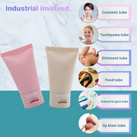 Emballages personnalisés en tubes PE de 30 ml, 50 ml, 60 ml, 100 ml pour cosmétiques, contenants souples à presser, tubes en plastique souple pour lotion pour les mains, fabricant