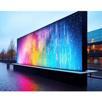 P8 haute luminosité extérieur étanche LED numérique publicité mur fixe LED Pantalla 96x96cm panneaux d'affichage LED
