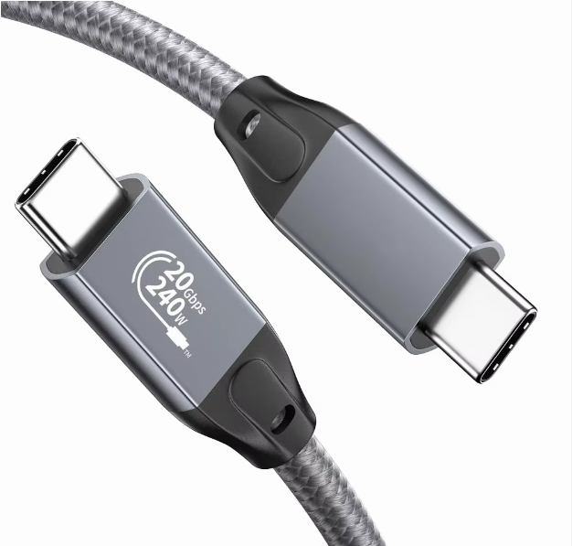 DAJIANG OEM Customized USB 3.2 C to C Cable High-Speed Data Transfer 20Gbps 240W PD 3.1 PPS Fast Charging PVC Jacket