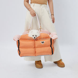 Neues Design <span class=keywords><strong>Dog</strong></span> Booster Sitzbett Mode Cute Puppy Carrier Hunde bett für Auto - Product Image 5