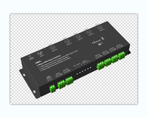 SKYDANCE DMA 1/2 4 vías RDM <span class=keywords><strong>DMX</strong></span> Splitter <span class=keywords><strong>DMX</strong></span> 512 amplificador de señal repetidor <span class=keywords><strong>5</strong></span> años de garantía una entrada <span class=keywords><strong>DMX</strong></span> cuatro salidas - Product Image 2