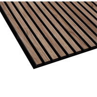 Panneau acoustique mural en bois Akupanel personnalisé, panneau absorbant le son en polyester pour la décoration intérieure