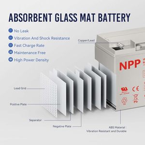 לנו מחסן <span class=keywords><strong>npp</strong></span> 12v 18ah סוללת עופרת אטומה סוללה נטענת חומצה נטענת עם אגוז & בורג (nb) מסוף - Product Image 2