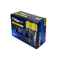 Precio barato Batería alcalina 1,5 V batería AM3/AA/LR6 TARJETA DE blíster Batería primaria con alta capacidad para reloj despertador/juguete