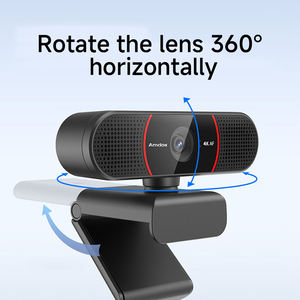 Interfaz USB Cámara <span class=keywords><strong>web</strong></span> CMOS de <span class=keywords><strong>8</strong></span> megapíxeles para computadora portátil con rotación de cámara para videoconferencias - Product Image 2