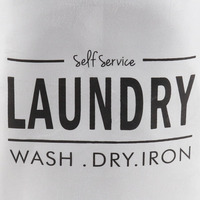 Panier à linge de luxe en tissu polyester écologique avec poignées, design cylindrique pour le lavage, le séchage et le repassage, idéal pour le rangement des vêtements en hôtel